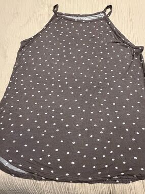 Women's Polka Dot Halter Tank Top